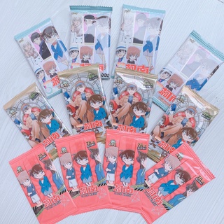 Set 5 ảnh thẻ nhân phẩm Conan Anime manga, card Conan ngẫu nhiên, Conan random card pack