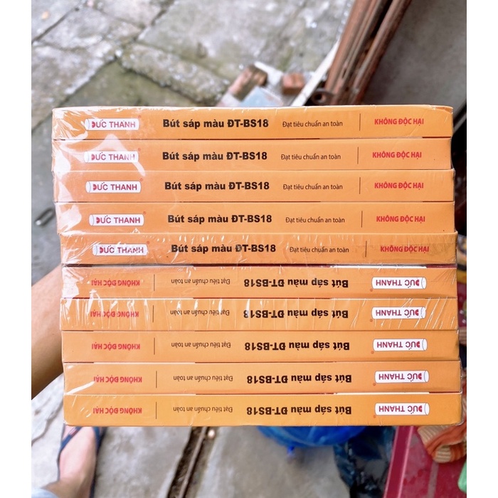 BÚT SÁP TÔ MÀU.18 MÀU,12 MÀU HÀNG CÔNG TY ĐỨC THANH