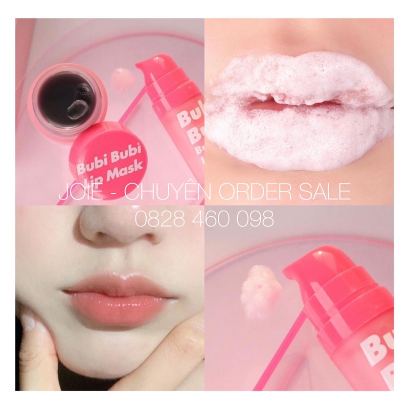 Tẩy Da Chết Môi Sủi Bọt Bubi Bubi Bubble Lip Scrub