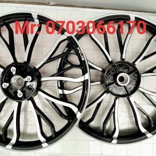 CẶP BÁNH MÂM CUNI MẠNG NHỆN GẮN XE WAVE 110, WAVE RS VÀ CÁC DÒNG XE CÓ ĐĨA TRƯỚC