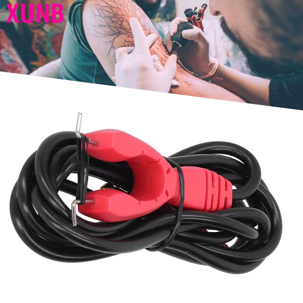 Xunb Professional Tattoo Machine Clip Cord Soft Silicone Power Supply Accessory