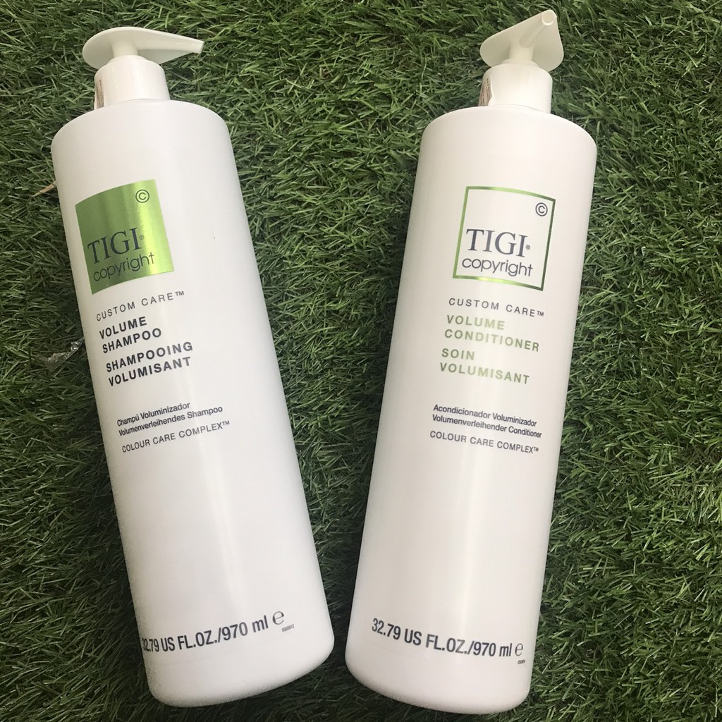 Bộ gội xả TIGI Copyright Volume tăng phồng 970ml - Chính hãng