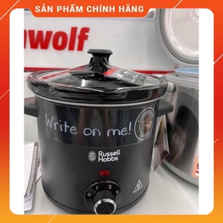 Nồi nấu chậm russel hobbs chalkboard, dung tích 3.5l, công suất 200w, nhập đức, bh 12 tháng - chính hãng