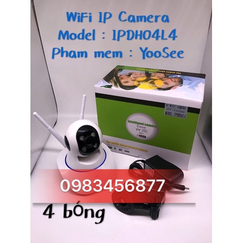 camera YOOSEE pro V3 RÂU cao cấp chính hãng, Đàm thoại 2 chiều, Xoay 360 độ, bảo hành 12 tháng