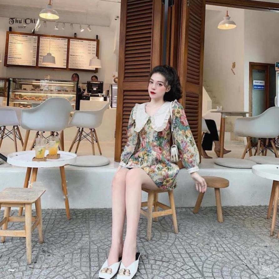 Đầm nữ thời trang phom dưới 55kg hàng mới về thường xuyên