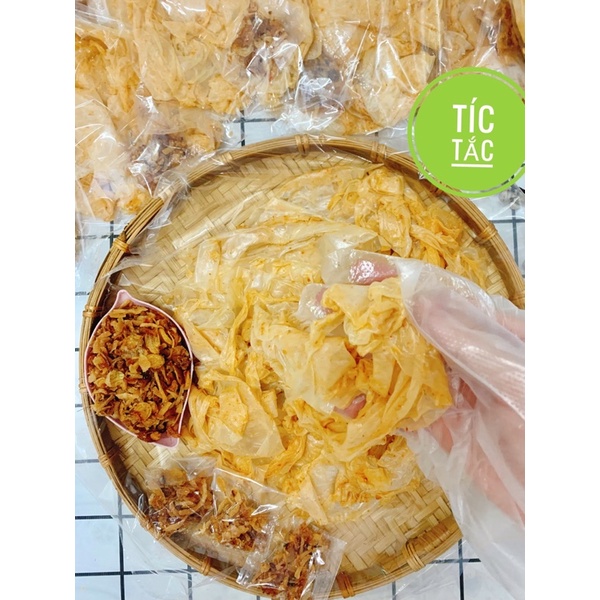 Bánh Tráng Muối Nhuyễn Hành Phi Phun Sương Mềm Dẻo Ăn Cực Ghiền - Bánh Tráng Nghệ Sĩ Tíc Tắc