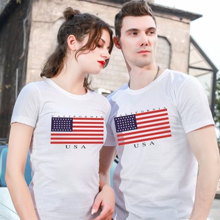 ÁO PHÔNG IN HÌNH QUỐC KỲ USA