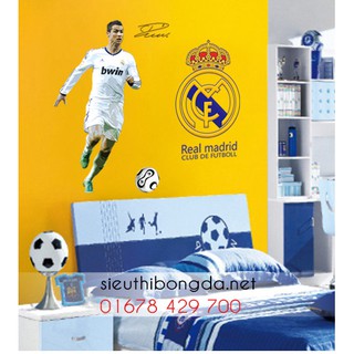 Decal dán tường cr7