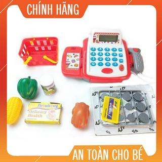 Đồ Trơi Trẻ Em Bộ đồ chơi máy tính tiền DUKA – Màu đỏ [An Toàn Cho Bé]