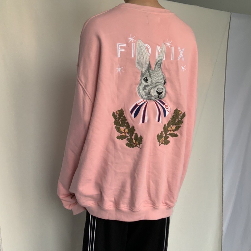 Áo Bunny Sweater - sweater hồng