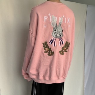 Áo Bunny Sweater - sweater hồng
