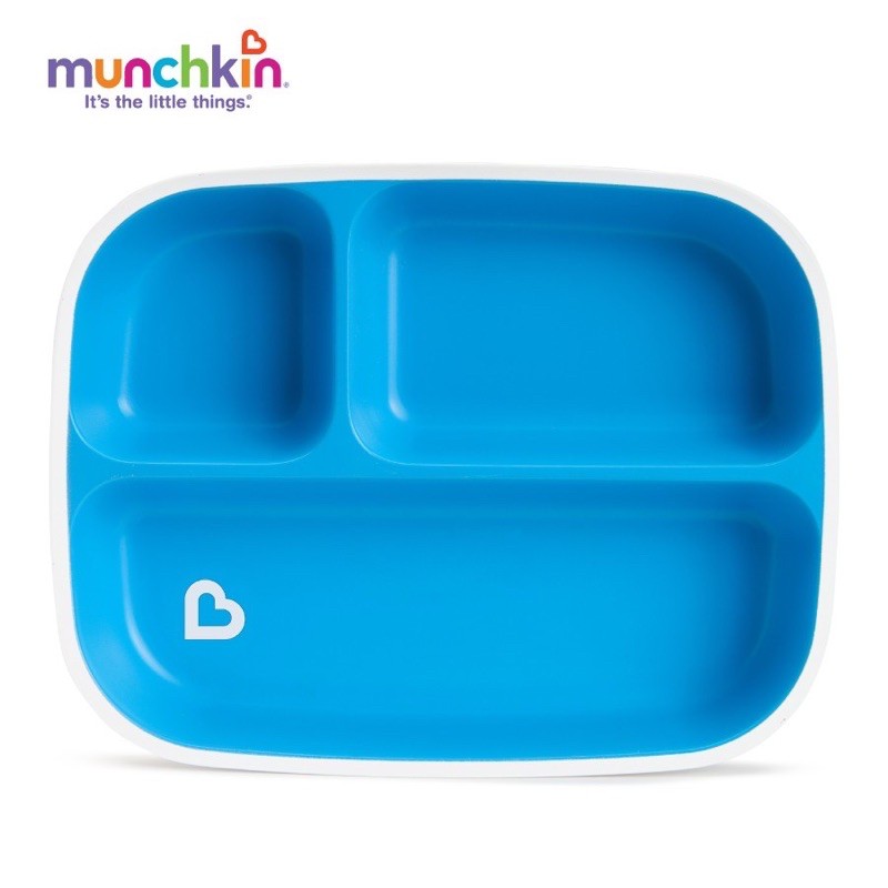 Khay ăn Dặm Cho Bé, Đĩa Chia Ngăn Chống Trượt Munchkin
