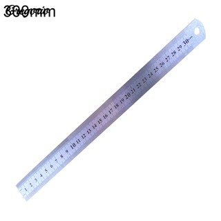 Thước inox 2 mặt 15/20/30cm tiện dụng