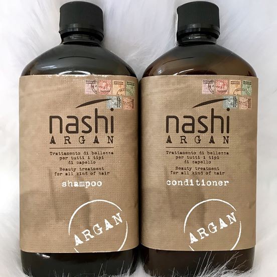 DẦU GỘI XẢ PHỤC HỒI HƯ TỔN NASHI ARGAN 500ML