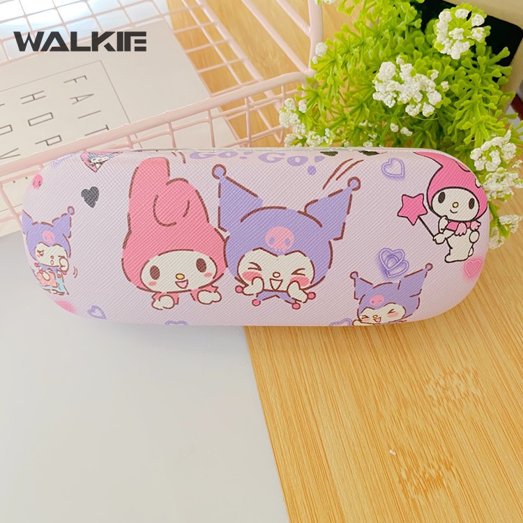 SANRIO Hộp Đựng Mắt Kính Họa Tiết Hoạt Hình Dễ Thương