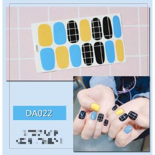 Set 14 Sticker Dán Móng Nghệ Thuật