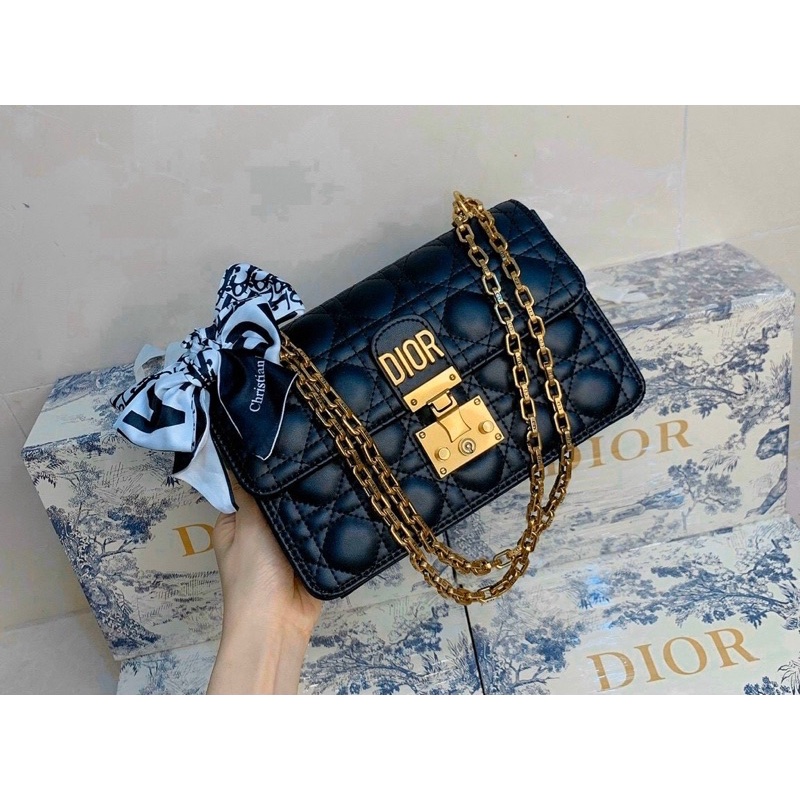 Túi Dior hoàng hậu size24 tặng kèm khăn hãng box đẹp-phukien.changshouse