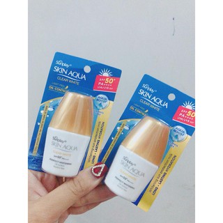 Kem Chống Nắng SUNPLAY SKIN AQUA CLEAR WHITE