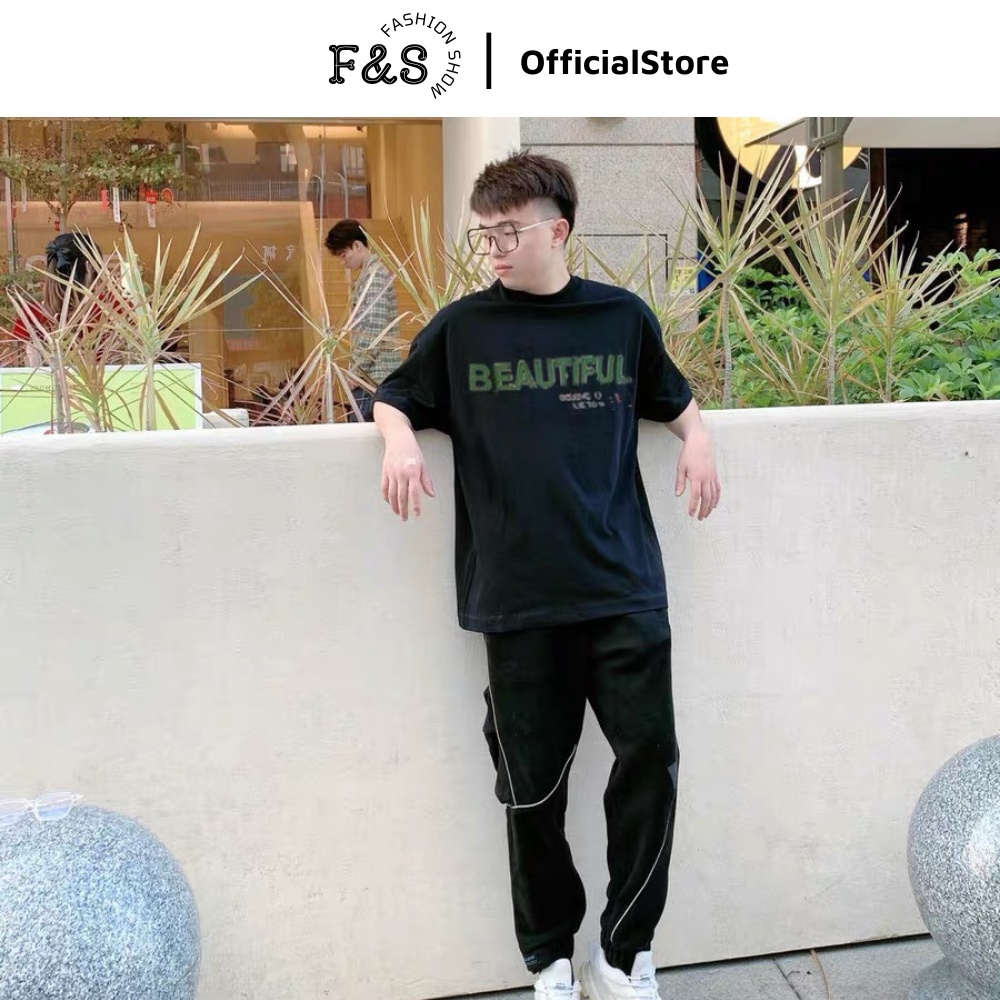 Áo thun tay lỡ unisex SAD BOIZ BEAUTIFUL - Áo phông F&S nam nữ form rộng phong cách hàn quốc