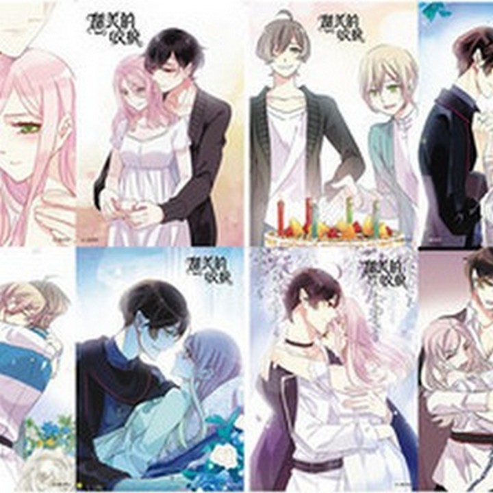Poster Thiên sứ sát nhân Angels of Death anime chibi tranh treo album ảnh in hình đẹp