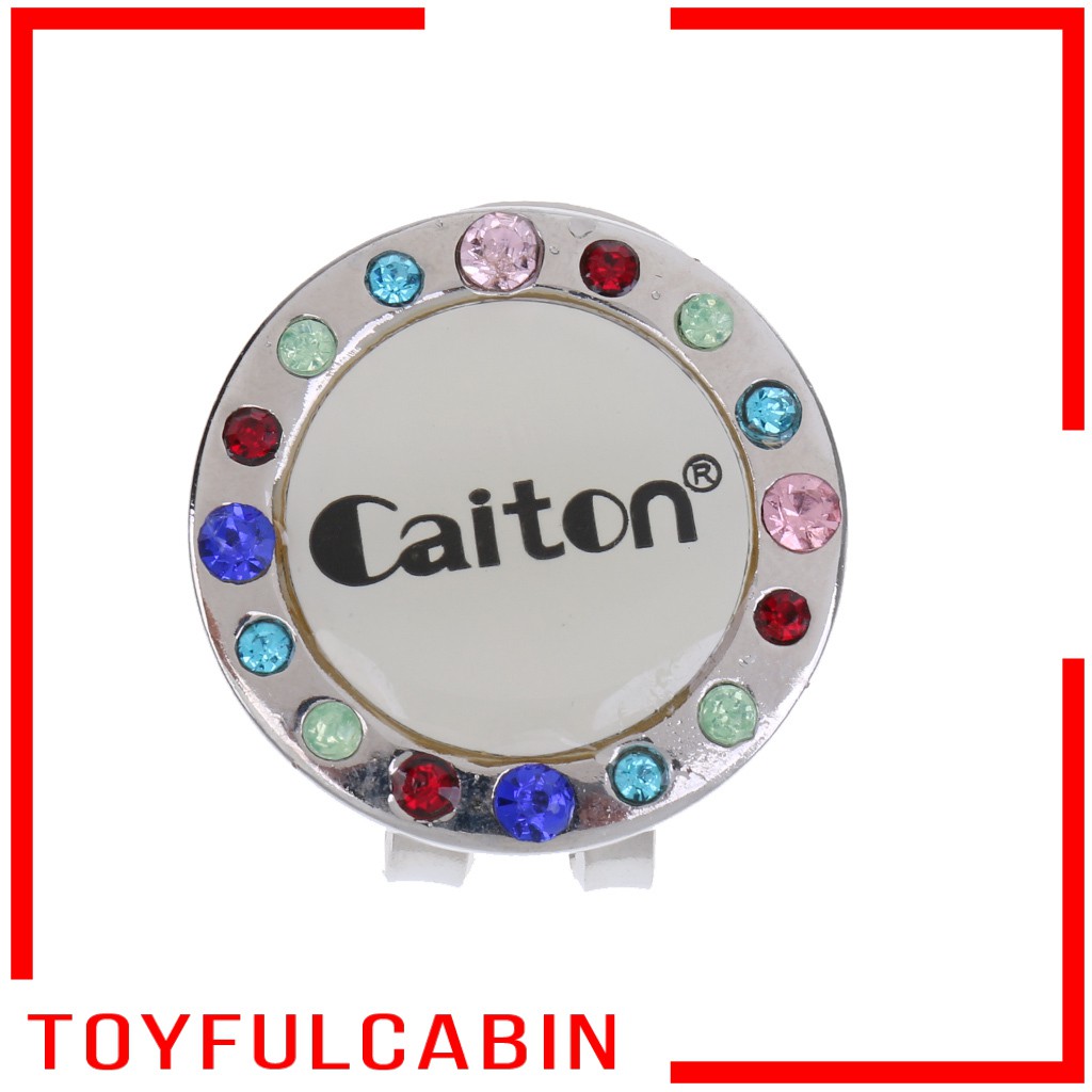 Kẹp Đánh Dấu Vị Trí Bóng Golf Từ Tính Bằng Hợp Kim