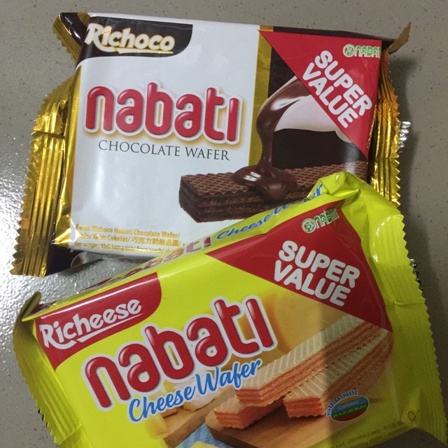 Combo 10 Gói Bánh Xốp Nabati (10 gói x20g)