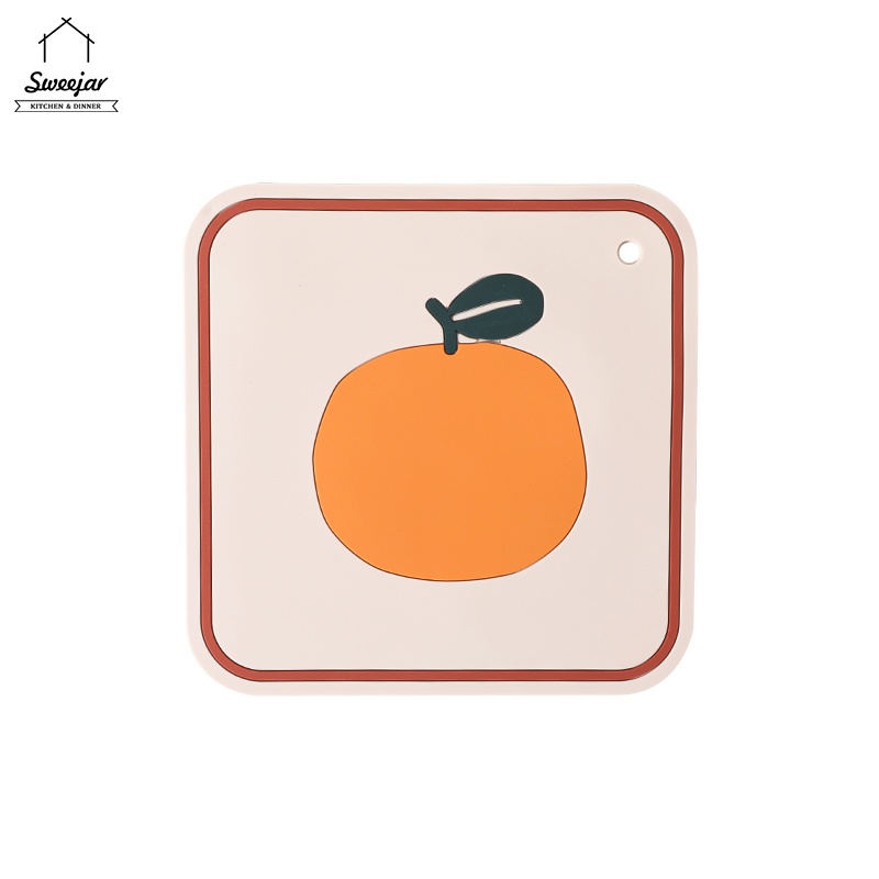 Miếng lót ly tách SWEEJAR silicone chống thấm nước và chống bám dầu tiện lợi