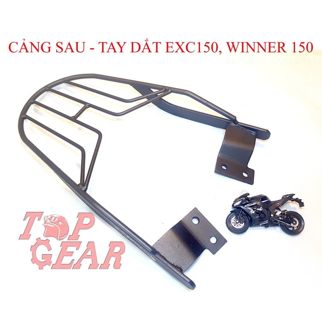 Baga Sau Indo Cảng sau (Tay dắt) kiểu Indo, Givi cho Exc150, Winner150 &lt;TOPGEAR&gt;