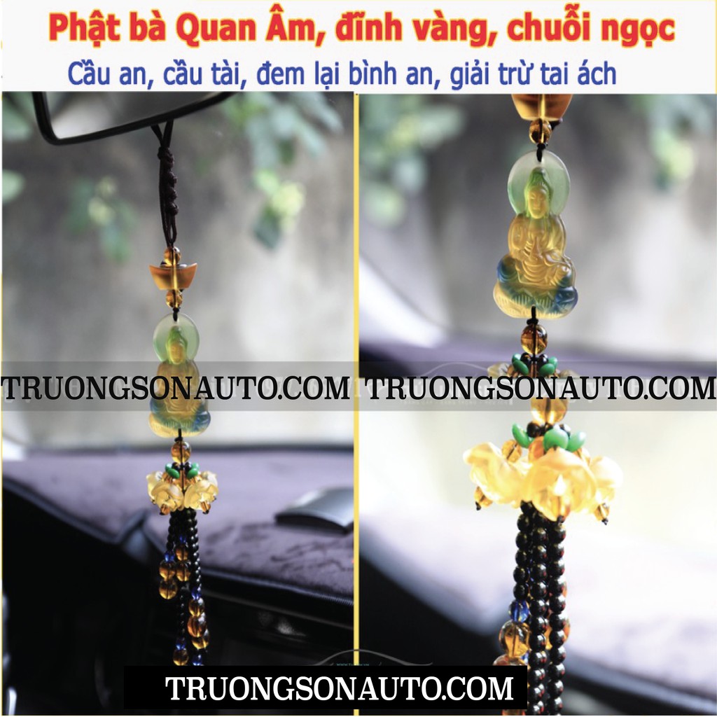 Dây treo phong thủy hình hồ lô, đức phật, tỳ hưu, thuyền buồm... cho ô tô, nhà cửa