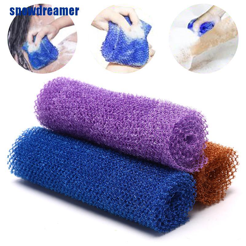 [Hàng mới về] Bông tắm bọt biển dạng lưới châu Phi tẩy tế bào chết toàn thân chăm sóc da