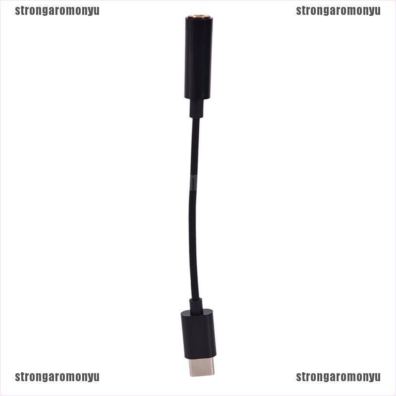 Cáp AUX chuyển đổi giắc cắm tai nghe USB Type C sang 3,5 mm cho Samsung LG XIP