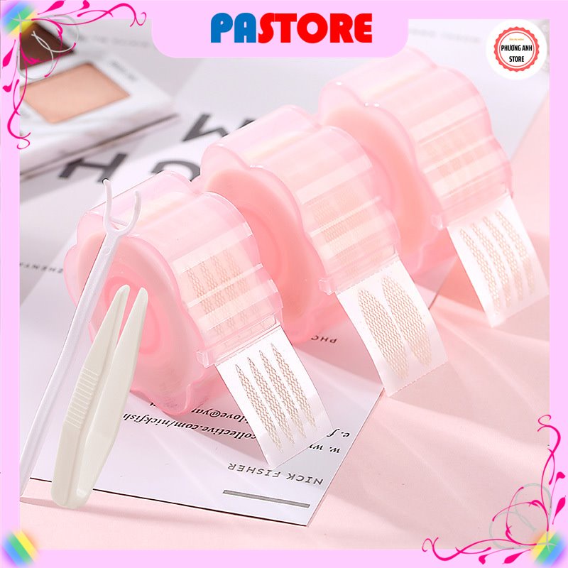 Kích mí, dán mí lưới ren sẵn keo (cuộn 360 miếng) [ HÀNG MỚI VỀ ] không lộ, siêu tàng hình kèm que Y - PASTORE