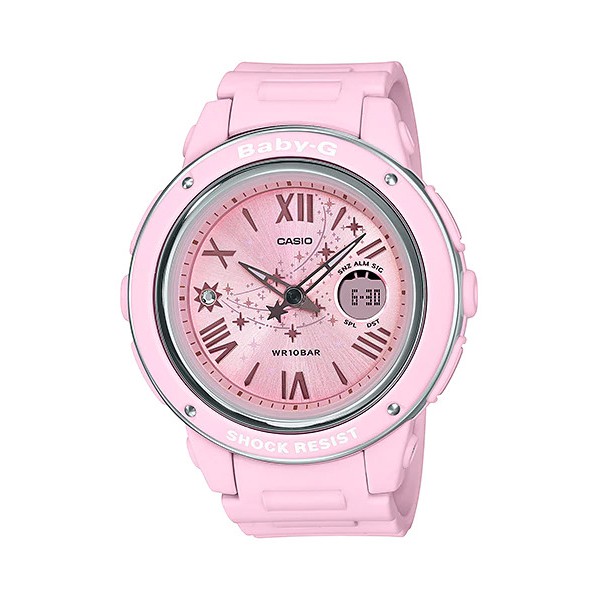 Đồng Hồ Nữ Casio Dây Nhựa BABYG BGA-150ST-4ADR Chính Hãng