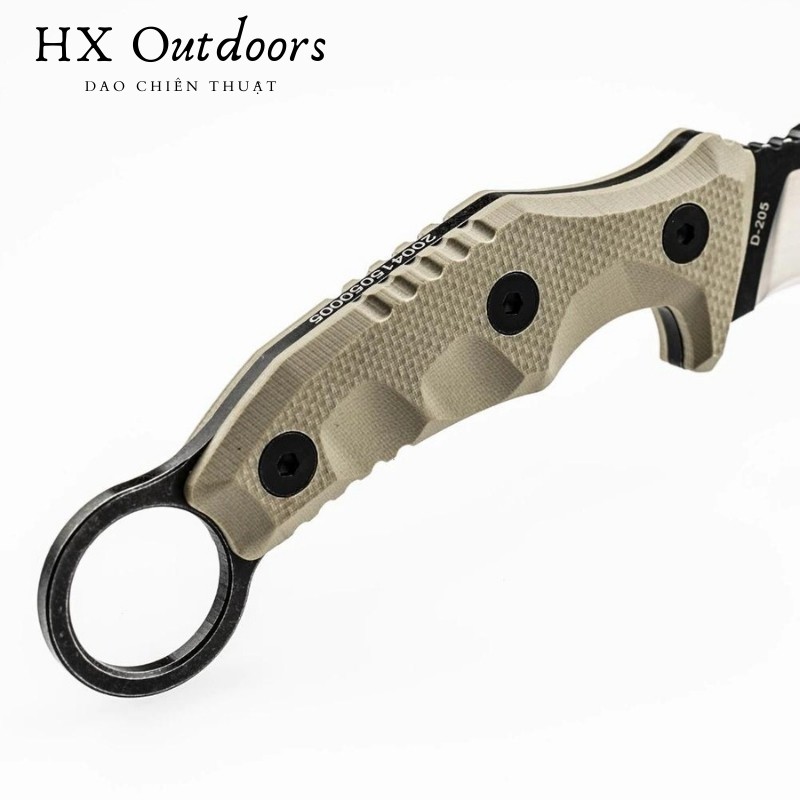 Hx Outdoors Karambit D-205 Dụng cụ sinh tồn đi rừng đi phượt dã ngoại chiến thuật sinh tồn