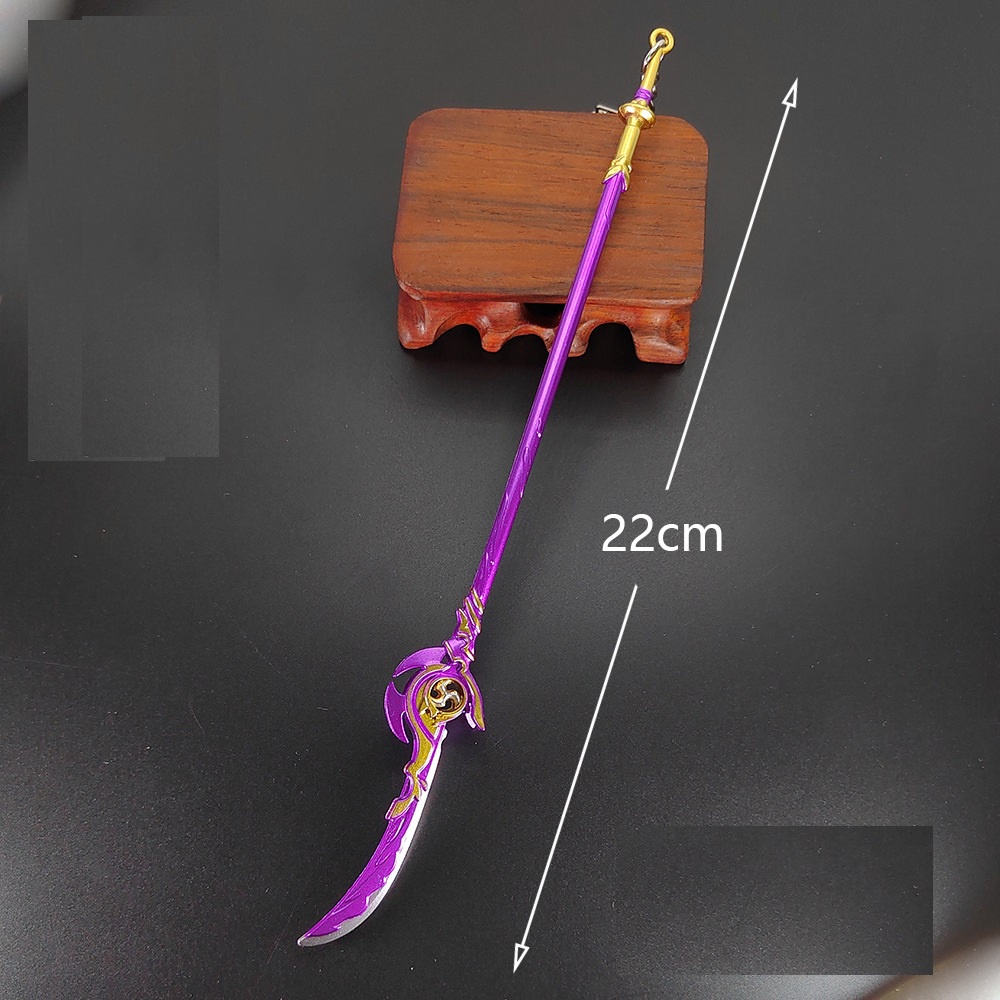 (22-29cm) Mô hình Trấn Lôi Thần Raiden Shogun Đoạn thảo trường Genshin Impact