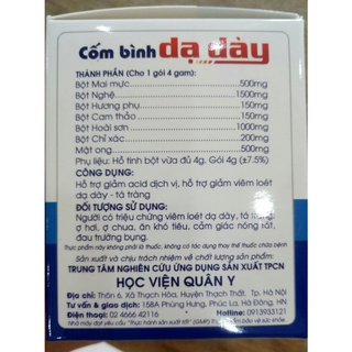 Cốm bình dạ dày Học Viện Quân Y