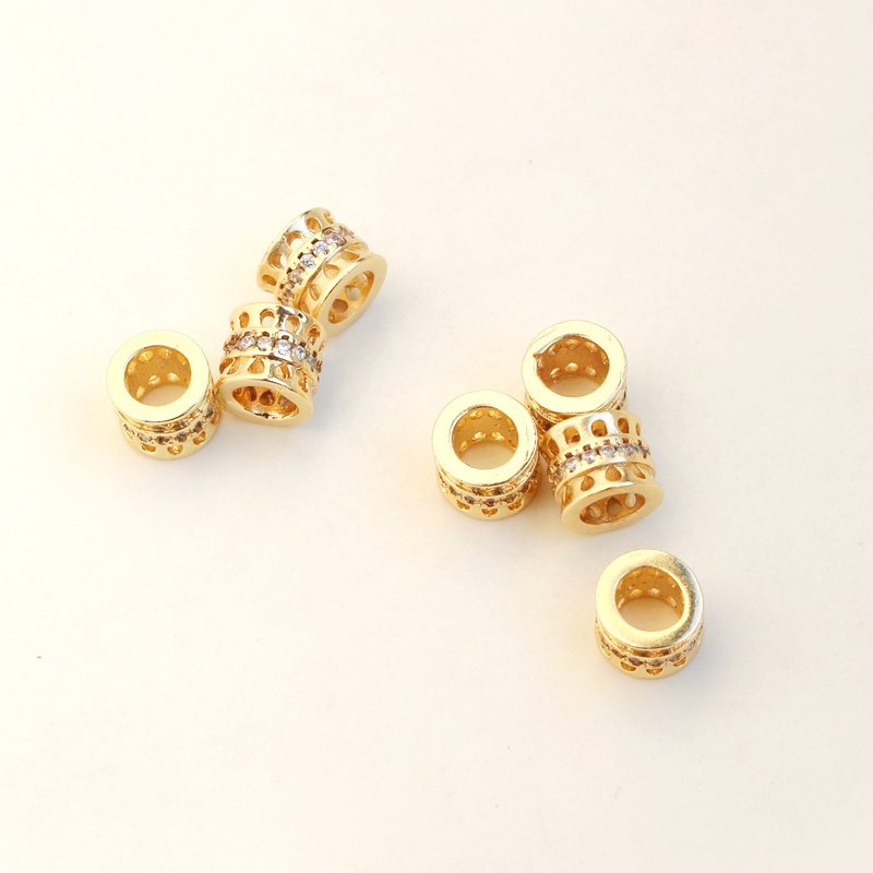 Bộ Hạt Đính Đá Zircon Hình Vuông 14K Nhiều Màu Sắc Làm Đồ Thủ Công diy