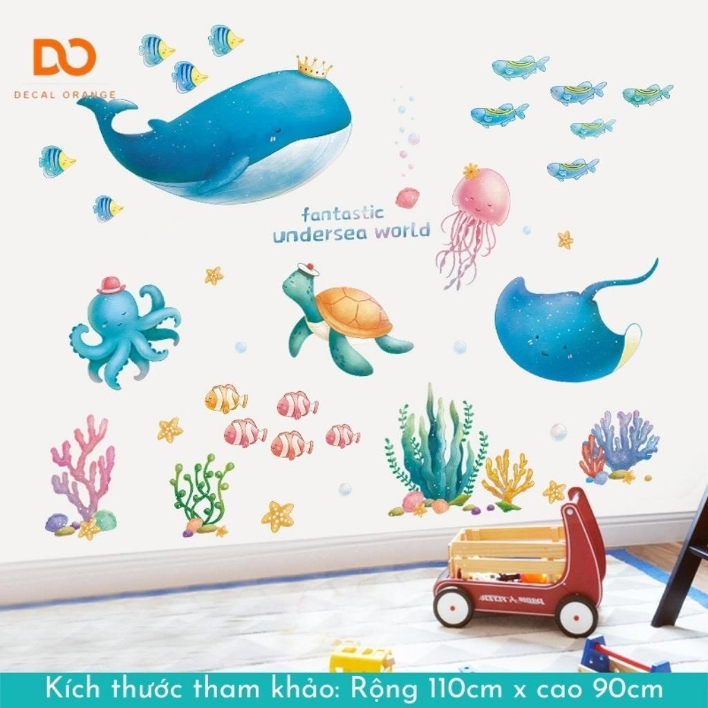 Decal dán tường, Giấy dán tường cao cấp hình hoạt hình cho bé, trang trí phòng ngủ, tủ quần áo | BigBuy360 - bigbuy360.vn