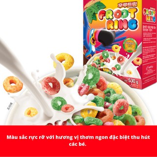 Ngũ cốc ăn sáng Kellogg's Froot Ring 530g