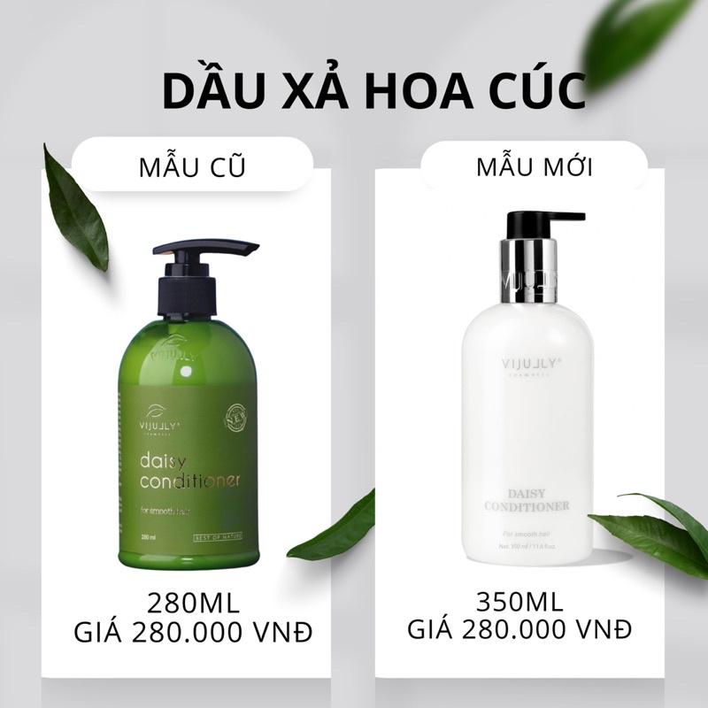 Dầu Xả Hoa Cúc Vi Jully - Phục Hồi Tóc Khô Xơ Hư Tổn Chẻ Ngọn - Dưỡng Mái Tóc Mềm Mượt