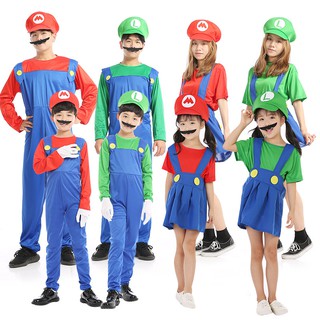 Bộ Đồ Hóa Trang Super Mario Đáng Yêu Cho Bé