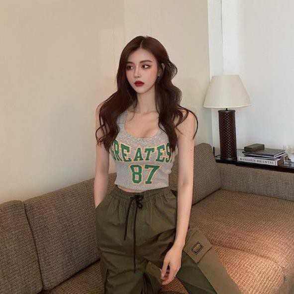 Combo 2 Áo Thun Nữ Không Tay In Chữ Thời Trang - MP005 | BigBuy360 - bigbuy360.vn