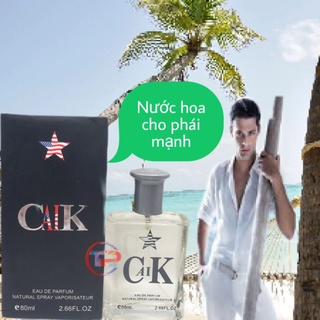 [Chính hãng] Nước hoa nam CaiK 80 ml hương thơm dài lâu nam tính đầy bản lĩnh