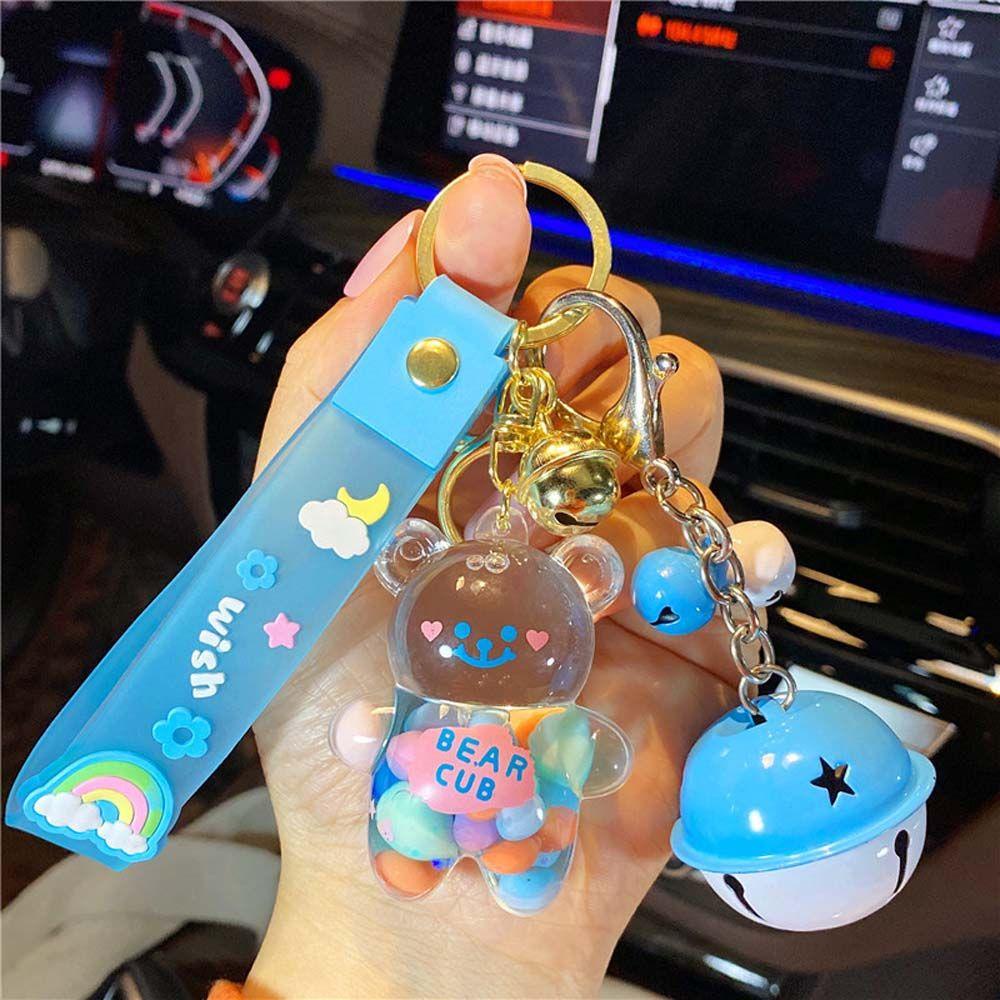 DARNELL Móc Khóa Hình Gấu Chubby Nhiều Màu Dễ Thương