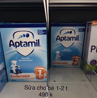 Sữa bột aptamil Đức xanh 800g đủ số