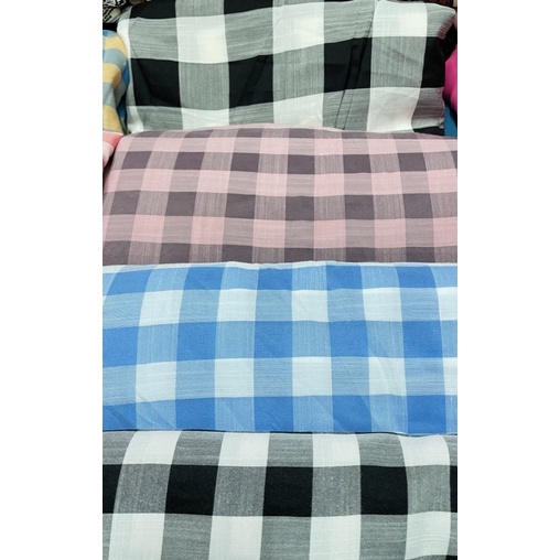 Vải caro đũi tơ 2cm