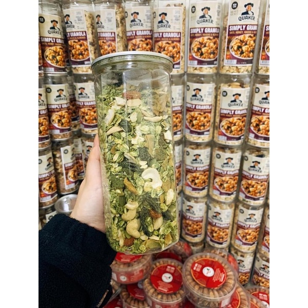 Granola ăn kiêng chuẩn 3 vị siêu ngon - Tiệm ăn vặt Yummy nhập khẩu