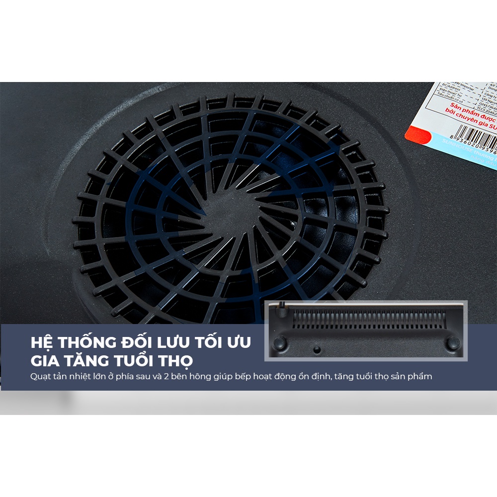 Bếp từ đơn cảm ứng SUNHOUSE SHD6869 - Bảo hành chính hãng 12 tháng