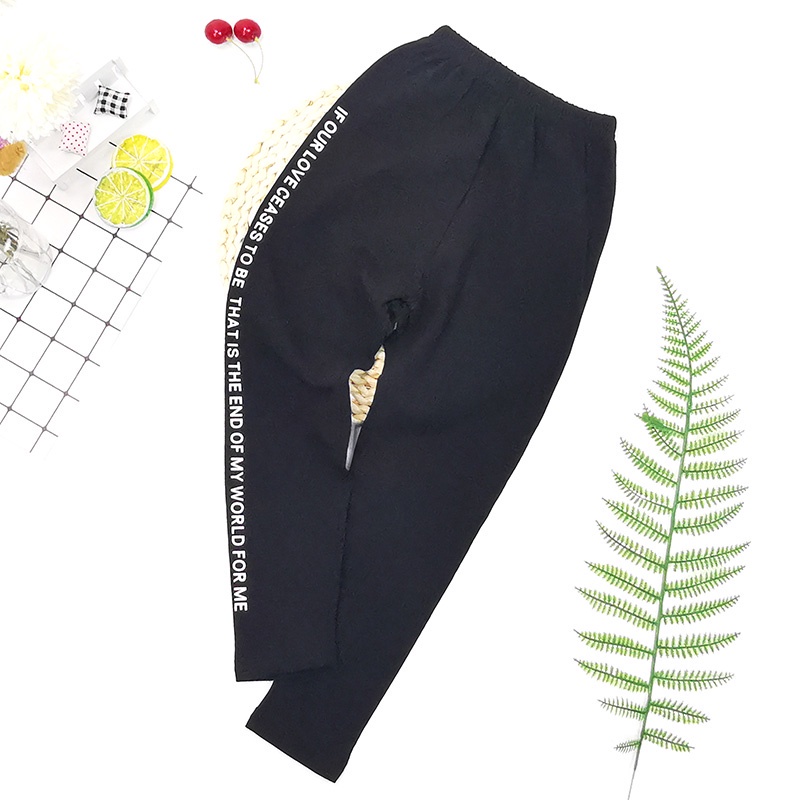 Quần Legging Cotton Màu Sắc Xinh Xắn Cho Bé Gái 100-160cm