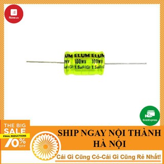 Tụ Hóa Vàng ELUM 100V 1,5µF - NTHN